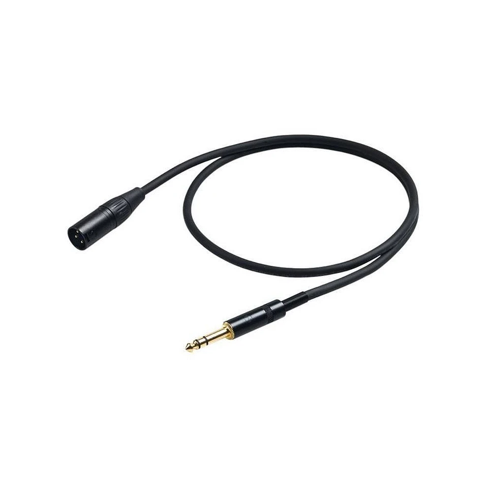 Proel Cable Jack balanceado macho a XLR macho Cables Cutoff