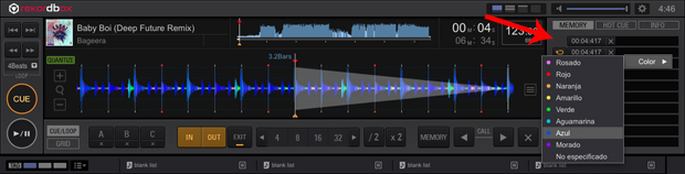 Pesonalización de cues