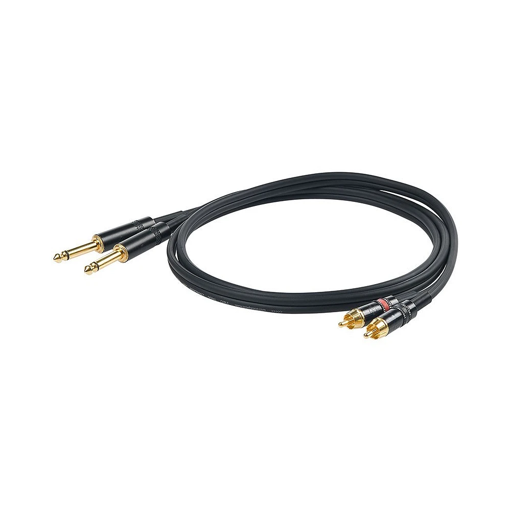 Proel Cable Jack a Rca 5m CHLP310LU5BK