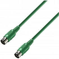 Adam Hall Cable MIDI 1,5m Verde