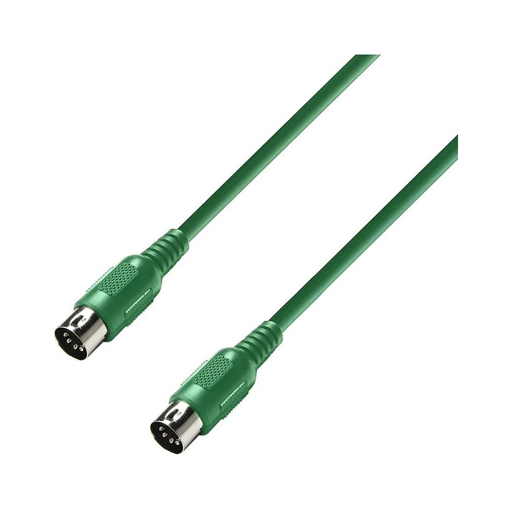 Adam Hall Cable MIDI 1,5m Verde