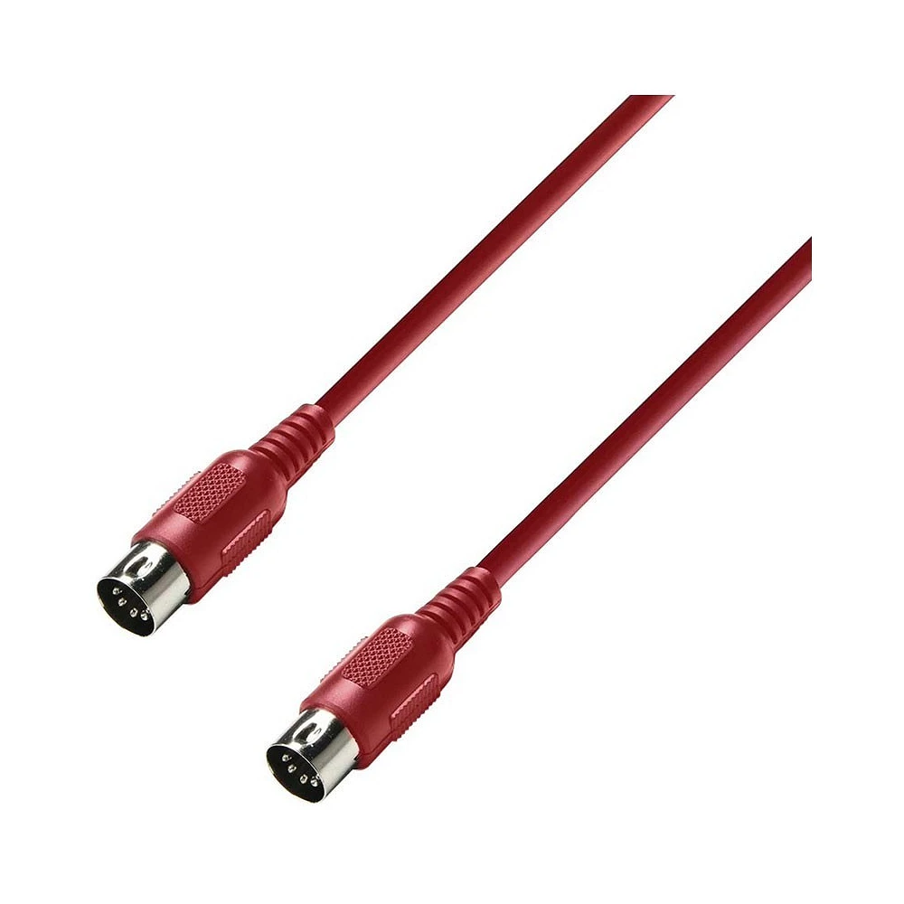 Adam Hall Cable MIDI 1,5m Rojo