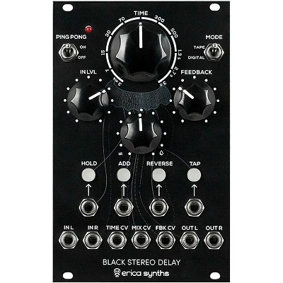 Erica Synths Black Stereo Delay