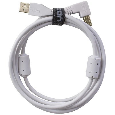 UDG Ultimate Audio Cable USB 2.0 A B White Angled 1m