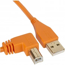 UDG Ultimate Audio Cable USB 2.0 A B Orange Angled 1m Detalle