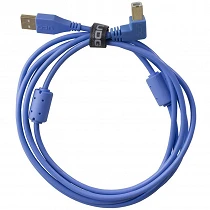 UDG Ultimate Audio Cable USB 2.0 A B Light Blue Angled 3m