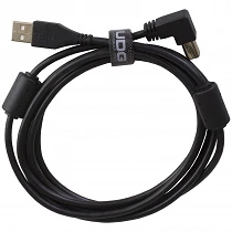 UDG Ultimate Audio Cable USB 2.0 A B Black Angled 1m