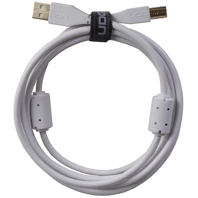 UDG Ultimate Audio Cable USB 2.0 A B White Straight 1m