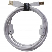 UDG Ultimate Audio Cable USB 2.0 A B White Straight 2m