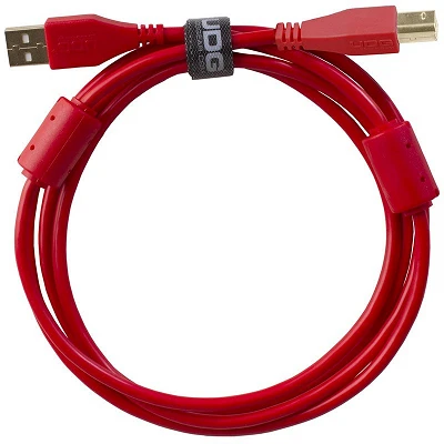 UDG Ultimate Audio Cable USB 2.0 A B Red Straight 3m