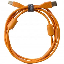 UDG Ultimate Audio Cable USB 2.0 A B Orange Straight 1m