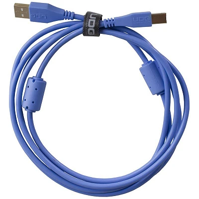 UDG Ultimate Audio Cable USB 2.0 A B Light Blue Straight 1m