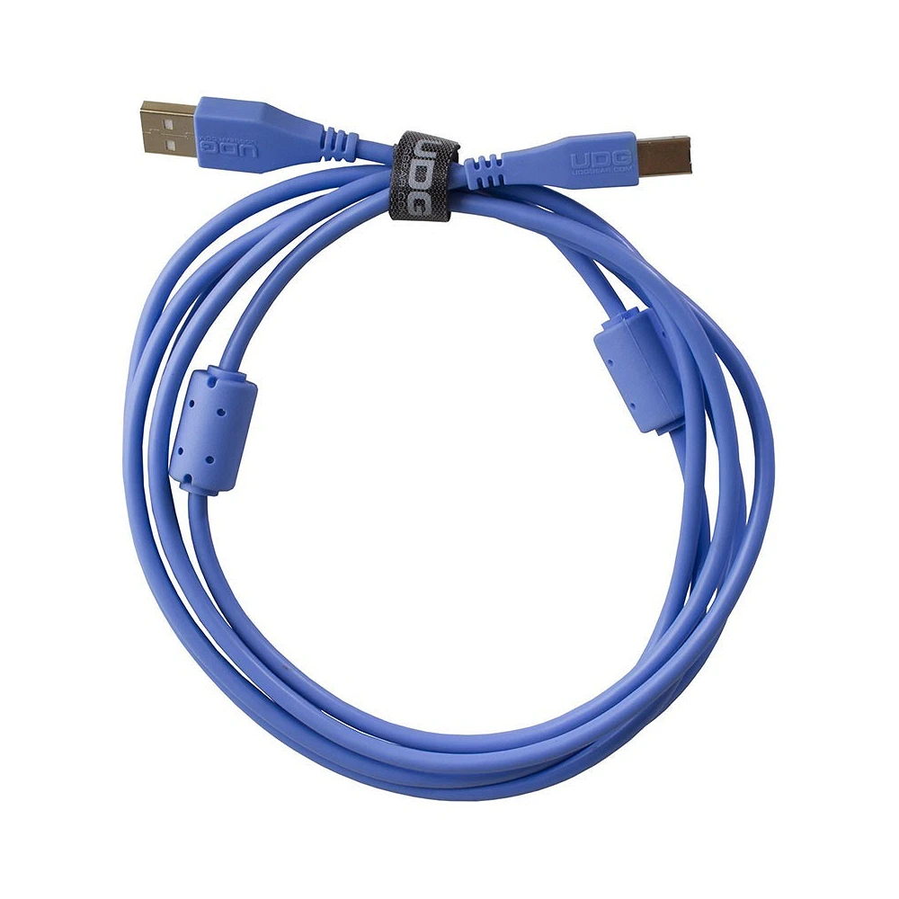 UDG Ultimate Audio Cable USB 2.0 A B Light Blue Straight 3m
