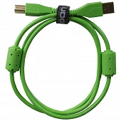 UDG Ultimate Audio Cable USB 2.0 A B Green Straight 1m