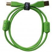 UDG Ultimate Audio Cable USB 2.0 A B Green Straight 2m