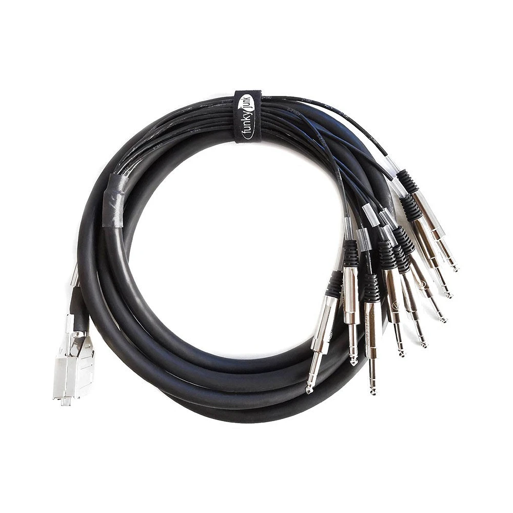 FJ Cables Manguera DSub 25 a 8 Jack TRS 3 m
