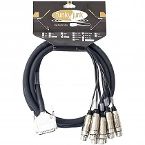 FJ Cables Manguera DSub 25 a 8 XLR Hembra 3 m