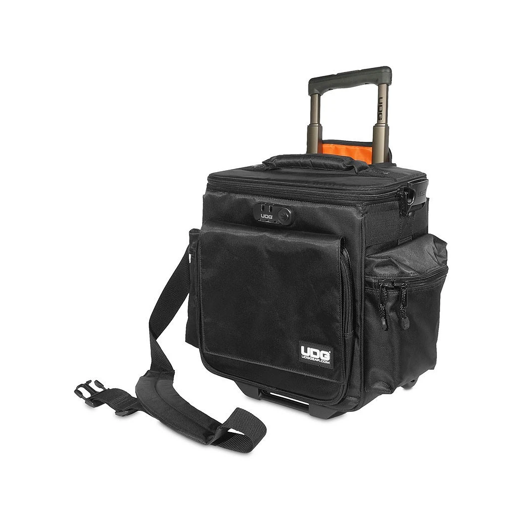 UDG Ultimate SlingBag Trolley DeLuxe Black Orange Inside MK2 U9981BL/OR