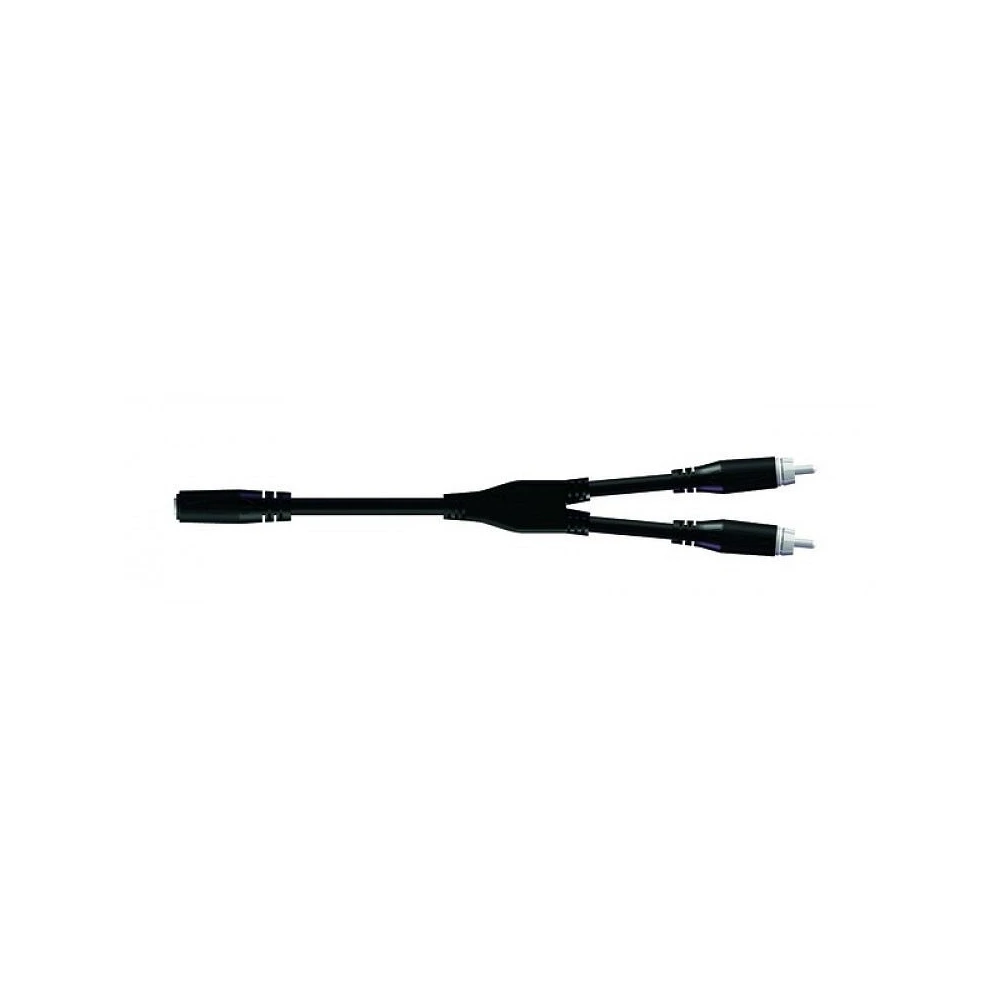 Proel Cable Minijack Estereo Hembra a 2 RCA macho 0,3M BULK52503