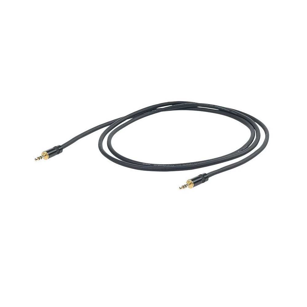 Proel Cable Minijack Estereo a Minijack Estereo 1,5M CHLP175LU15