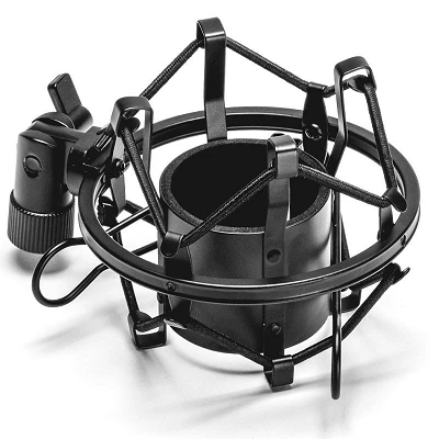Adam Hall Soporte de araña para Micrófono 45 x 49 mm Negro DSM 45 B