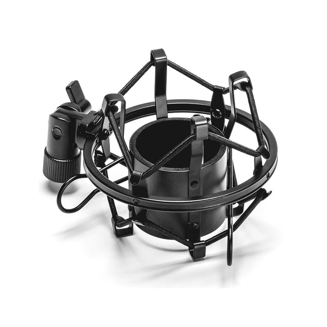 Adam Hall Soporte de araña para Micrófono 45 x 49 mm Negro DSM 45 B