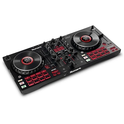 Numark Mixtrack Platinum FX Angled