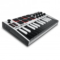 Akai MPK Mini MK3 White Angle