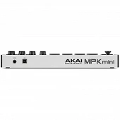 Akai MPK Mini MK3 White Rear