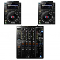 Pioneer DJ DJM 900 NXS2 + 2 CDJ 3000