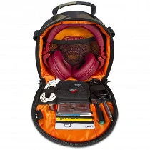 UDG Ultimate DIGI Headphone Bag Camo Orange Inside U9950BC/OR Interior