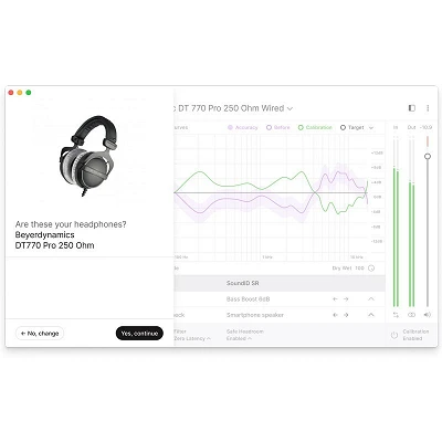 Sonarworks SoundID Reference for Speakers & Headphones  with Measurement Microphone (Educacional) Pantalla