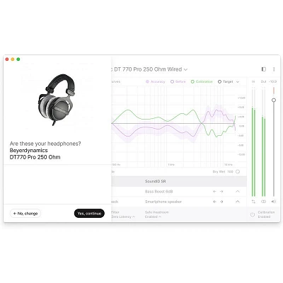 Sonarworks SoundID Reference for Headphones Descarga Pantalla