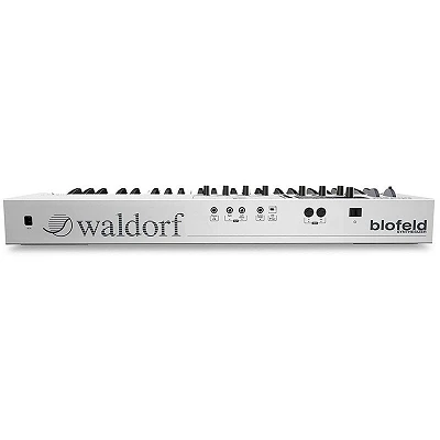 Waldorf Blofeld Keyboard Whte Rear