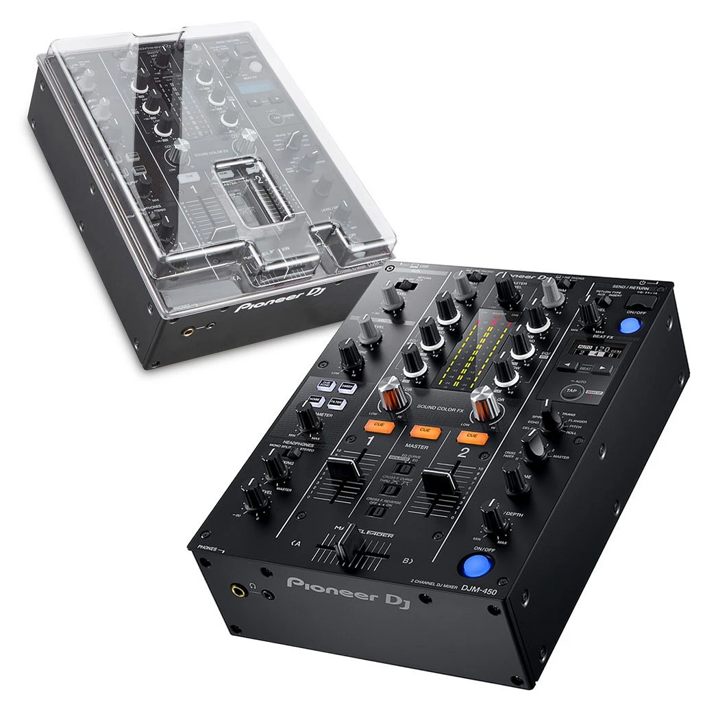 Pioneer DJ DJM 450 + \u0026 DJM 450 Cover - Cutoff Pro Audio