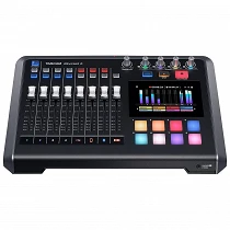 Tascam Mixcast 4 Front Angle