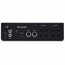 Focusrite Clarett+ 4Pre Rear