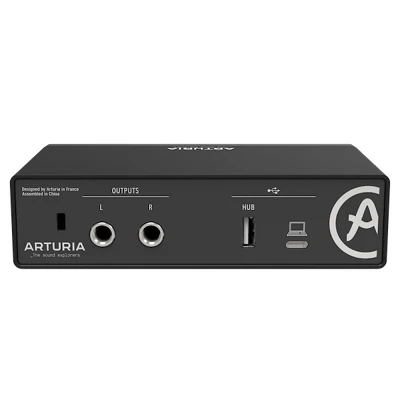Arturia MiniFuse 1 Black Rear