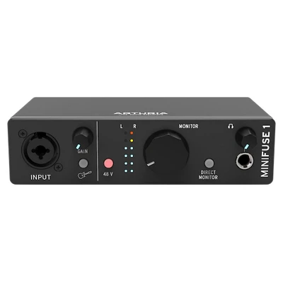 Arturia MiniFuse 1 Black Front