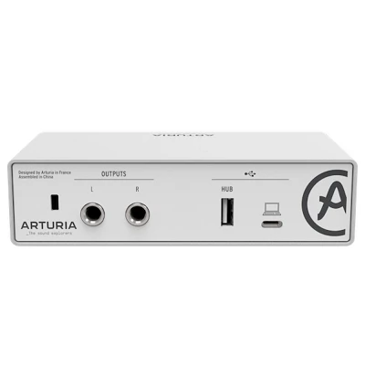 Arturia MiniFuse 1 White Rear