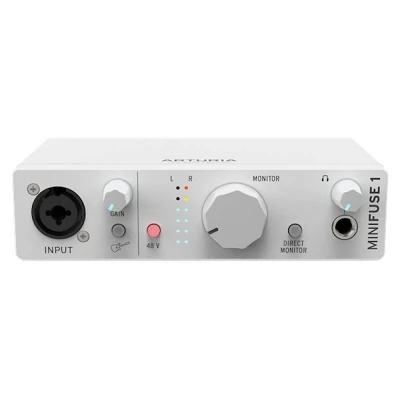 Arturia MiniFuse 1 White Front