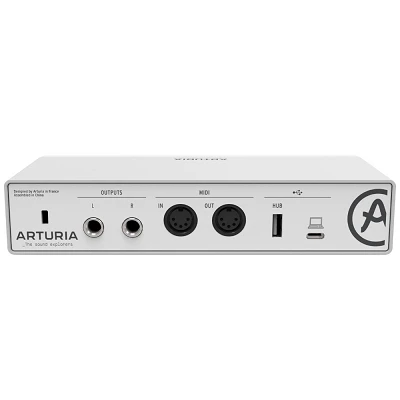Arturia MiniFuse 2 White Rear