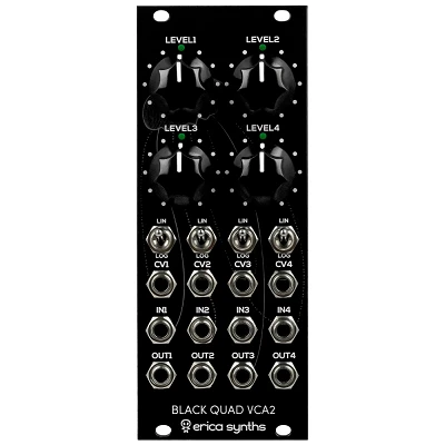 Erica Synths Black Quad VCA 2