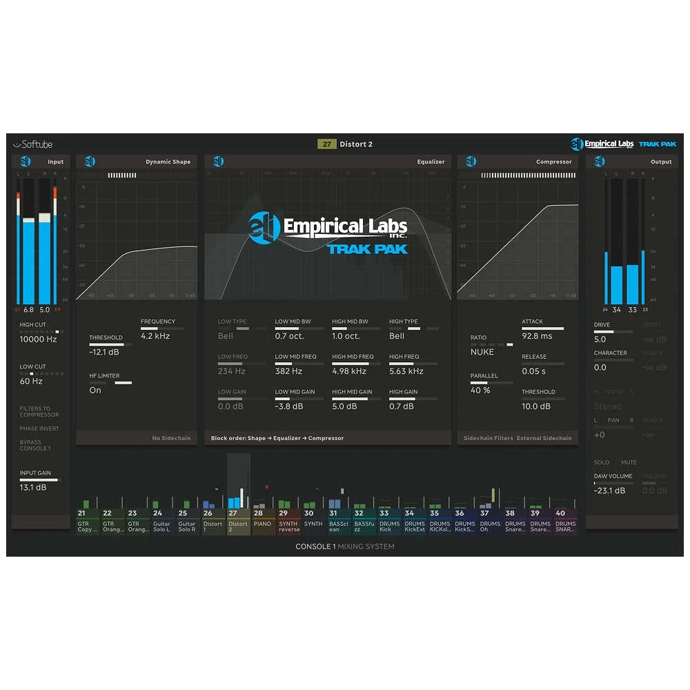 Softube Empirical Labs Trak Pak for Console 1 Softube Empirical Labs Trak Pak for Console 1