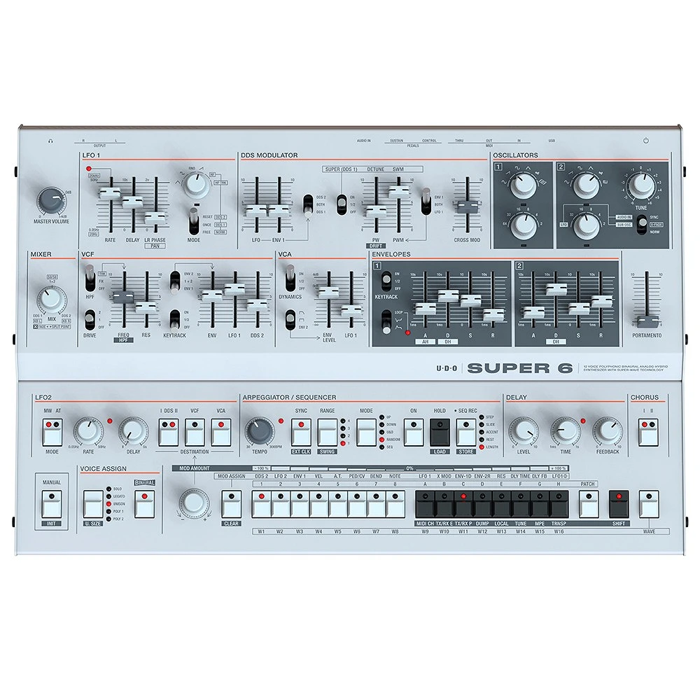 Udo Audio Super 6 Keyboard Desktop