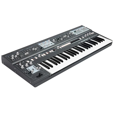 UDO Audio Super 6 Keyboard Black Angle