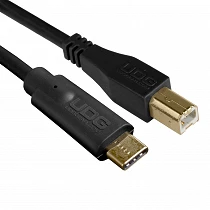 Ultimate Audio Cable USB 2.0 C-B Black Straight 1,5m U96001BL