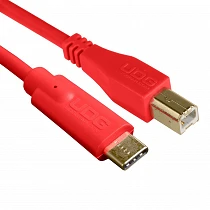 Ultimate Audio Cable USB 2.0 C-B Red Straight 1,5m U96001RD