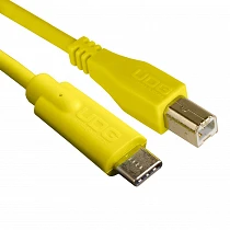 Ultimate Audio Cable USB 2.0 C-B Yellow Straight 1,5m U96001YL