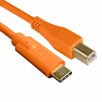 Ultimate Audio Cable USB 2.0 C-B Orange Straight 1,5m U96001OR